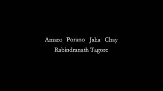 Amaro Porano Jaha Chay  Arijit Singh [upl. by Aerdnahc]