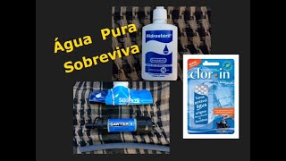 Água Pura  Sobrevivencialismo  8 Métodos [upl. by Ahsilet]