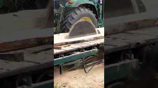 Steam powered board sawing demonstration Lumber cutting with a STEAM ENGINE Festival of Transport [upl. by Esihcoc623]