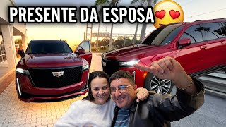 COMPREI O CARRO DOS SONHOS PRA MINHA ESPOSA 🚘 🚗 [upl. by Lanor951]