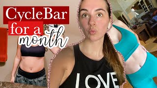 cyclebar for a month part 2  real results [upl. by Ybor]