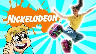 Trying Nickelodeon Moon Shoes [upl. by Rehpotsyrhc459]