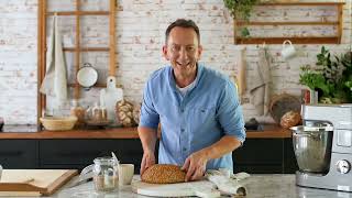 Sonnenblumenbrot backen  Backvideo mit Christian Ofner  Titanium Chef Patissier XL [upl. by Yroggerg]