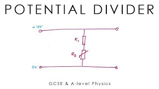 Series amp Parallel  Potential Divider Circuits  GCSE amp Alevel Physics [upl. by Aiceila]