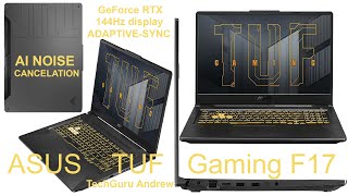 ASUS TUF Gaming F17 FX706HE REVIEW [upl. by Koa]