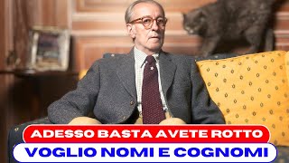 VITTORIO FELTRI INFURIATO CON LA SINISTRA DOVETE SMETTERLA DI APPOGIARE QUESTE COSE [upl. by Mathian]