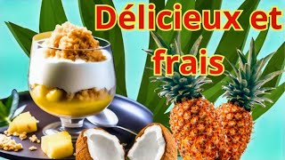 Comment faire un délicieux Sorbet fondant de fruits frais Sans sorbetière [upl. by Anawot]