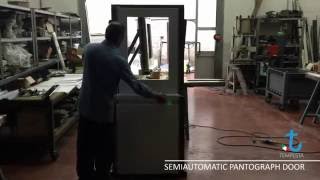 SemiAutomatic Pantograph Door [upl. by Holloway156]