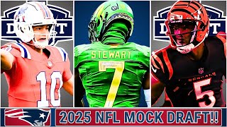 New England Patriots 7 Round NFL Mock Draft  Full Comprehensive OffSeason Breakdown [upl. by Bannister]