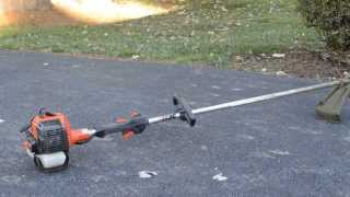 Equipment Review  Echo SRM 230 Weed whacker with Demonstration [upl. by Pooh191]