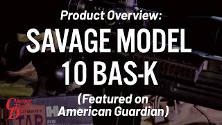 Savage Model 10 BASK on American Guardian  Gun Locker [upl. by Enneles]