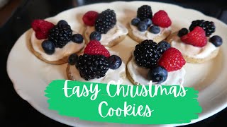 Day 11  Easy Alternative to CutOut Christmas Cookies 12 Days of Christmas [upl. by Sunday]