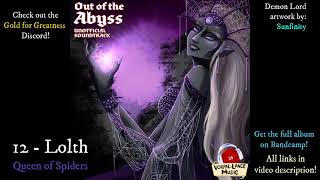 DampD Music  12  Lolth  Queen of Spiders [upl. by Seerdi813]