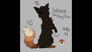 Tsukikage furryspeedpaint drawing ocspeedpaint digitalspeedpainting art speedpaintdigital [upl. by Nims807]