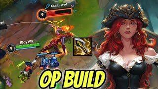 WILD RIFT ADC  THIS FORTUNE IS SOO CRAZY WITH NEW OP BUILD IN PATCH 52C GAMEPLAY [upl. by Dorahs]