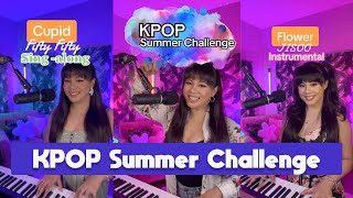 KPop Summer Singing Challenge  Sing With Me 6 Songs [upl. by Nodnorb]