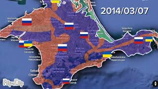 The Crimean Annexation Every day with units [upl. by Attirehs]