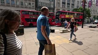 Harmonie London Singing in Oxford Street London [upl. by Tamarra]