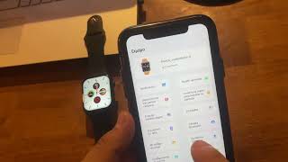 🟢 Como enlazar Apple Watch Serie 8 A1 a cualquier modelo de iPhone [upl. by Dannel]