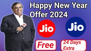 Jio New year offer 2024  Jio Sim New Year Offer recharge [upl. by Alasteir]