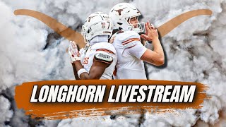 Longhorn Livestream  Texas Focus Shifts to UTSA Week  Recruiting Updates  SEC Football [upl. by Diella]