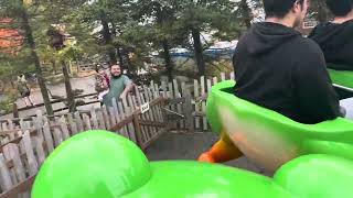 Flying Frogs Jumper ride POV at Bengtson’s Pumpkin farmHomer Glen IL [upl. by Beutler267]