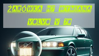 Volvo V70 wymiana żarówki volvo naprawa [upl. by Karlotte174]