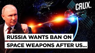 Russia Proposes Ban On All Space Weapons As US Claims quotIndiscriminate Nuclear Weaponquot Threat [upl. by Ohnuj]