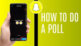 How To Do A Poll On Snapchat In 2024 [upl. by Atilrac]