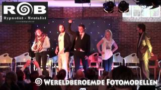 Hypnoseshow Wageningen  Hypnotist ROB [upl. by Yaluz634]