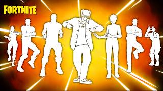 Top 50 Legendary Fortnite Dances With The Best Music [upl. by Mirabella]