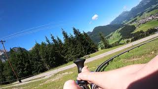 Sommerrodelbahn Karkogel  Abtenau Austria ONRIDE GoPro [upl. by Thorrlow]