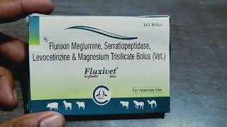 Fluxivet Bolus uses in veterinary [upl. by Ostraw287]