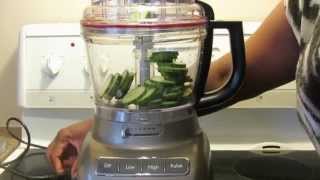 13 cup KitchenAid food processor KFP1333 First Use amp review Part 1 [upl. by Berners725]