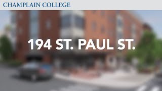 194 Saint Paul St  Champlain College [upl. by Hnim]