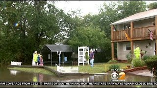 Lindenhurst Residents Deal With Massive Flooding [upl. by Einned559]