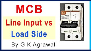 MCB breaker connection  input amp load side connections [upl. by Eceerehs874]