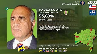 RARIDADES Jingles de Paulo Souto e ACM de 2002 [upl. by Rennane148]