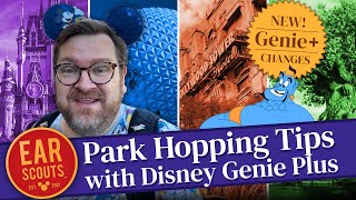 New Tips for Park Hopping at Disney World with Genie Plus Including One Change that Made Our Day [upl. by Janiuszck]