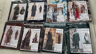 Sapphire Brand Winter Collection Khaddar Unstitch 3piece Dresses Woman Clothes Wholesale Price Pakis [upl. by Yrrok]