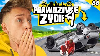 GTA V PRAWDZIWE ŻYCIE 88 MIELIŚMY WYPADEK ⚠️ [upl. by Llertnac]