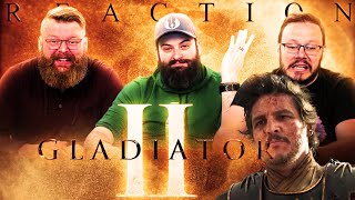 Gladiator II  New Trailer REACTION [upl. by Jacey]