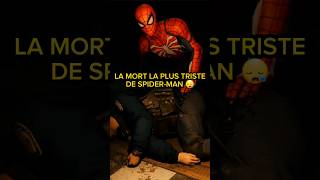 LA MORT la plus triste de SPIDERMAN 😪 spiderman spiderman2 PS5 saddest [upl. by Zebadiah]