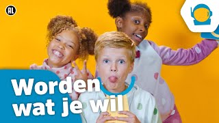 Kinderen voor Kinderen  Worden wat je wil Officiële Kinderboekenweek videoclip [upl. by Aizatsana]