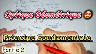 Optique Géométrique S2 et S1 🔥✅️  Chapitre 1  Principes fondamentale de loptique géométrique 💯 [upl. by Norehs571]