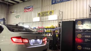 2014 BMW 535i Straight Pipe Exhaust [upl. by Erine]