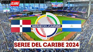 🔴EN VIVO🔴SERIE DEL CARIBE CARIBE🇩🇴 REP DOMINICANA🆚NICRAGUA🇳🇮DIA2️⃣ [upl. by Nord202]