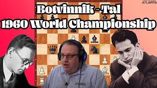 Botvinnik  Tal 1960 World Championship with GM Ben Finegold [upl. by Bedelia30]