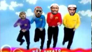 LeBron vs The Wiggles  Hot Potato [upl. by Acissev]