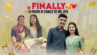 Finally Aj Nishu ki Family se mil gya mai🥰❤️ [upl. by Rikki971]